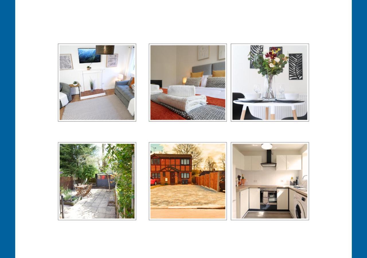 Modern Spark Home With Parking, Garden, Wi-Fi Birmingham Exterior foto